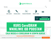 Tablet Screenshot of grafoteka.pl