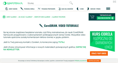 Desktop Screenshot of corel.grafoteka.pl